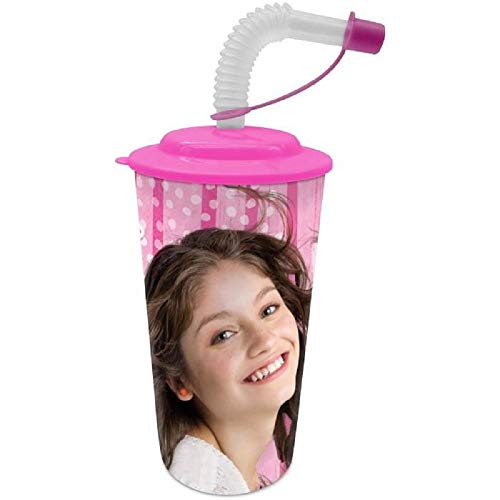 Soy Luna Vaso con tapa y pajita (Suncity SLA102264)