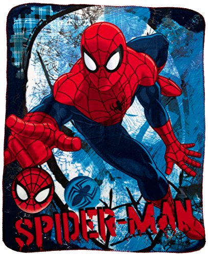 Spider-Man - Manta Plaid Surtido 2 Dimensiones 120x140 cm