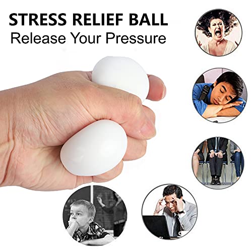 Squeeze Squishy Toy Ball 4Pcs TRP Stress Relief Simulation Pastry Balls para la ansiedad Irritabilidad Niños y adultos Juguetes realistas y descomprimidos