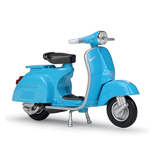 SRJCWO Modelo de Motocicleta Adecuado para 1:18 1970 Vespa 150CC Aleación De Fundición A Presión Modelo De Motocicleta Colección De Juguetes Coche de simulación