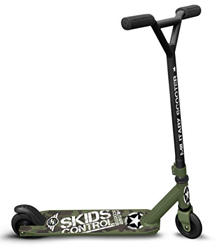 Stamp Stunt Scooter SKIDS Control Military, Boys, Verde Oliva