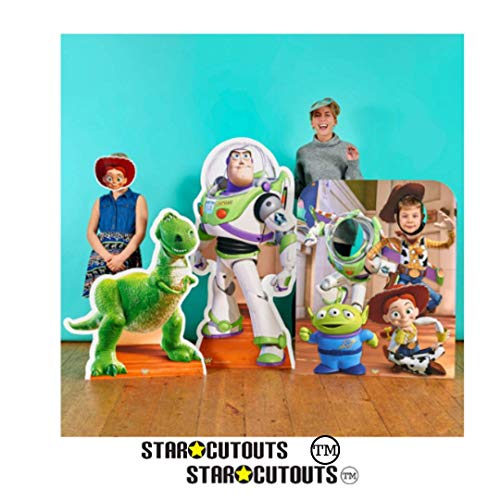 STAR CUTOUTS – stsmp55 – 6 máscaras para Adulto Diferentes Personajes – Toy Story – Talla única