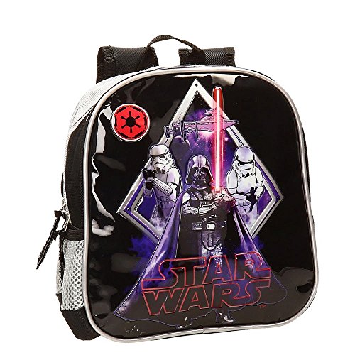 Star Wars Darth Vader Mochila Preescolar, Color Negro