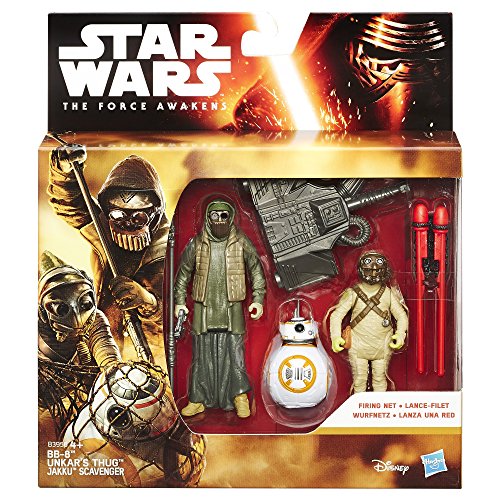 Star Wars - El Despertar de la Fuerza - Figura Desert Mission BB-8 and Unkar's Thug, 9.5cm (B3956)