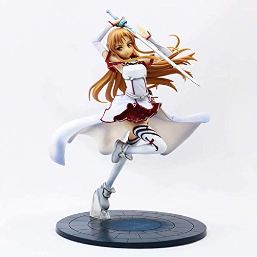 STIN Decoraciones de Modelos de acción Escultura Altamente Detallada Sword Art Online: Asuna Knight of The Blood Colección de Figuras de PVC Juguetes