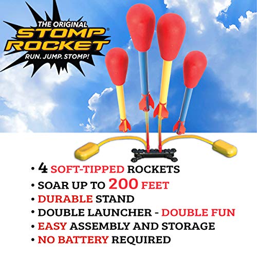 Stomp Rocket 20888 Duelo de Cohetes (Multicolor)