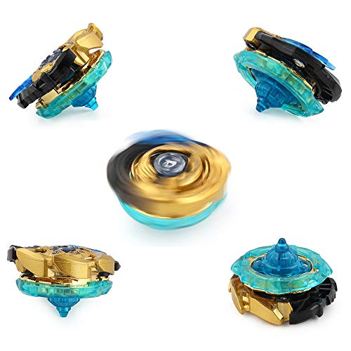 Suiyue Tech. Beyblade Burst | Peonzas | Juego de trompos de Combate de giroscopio de Metal de 4D Fusion Model Burst Evolution Combination Series con lanzadores de Juguetes para niños