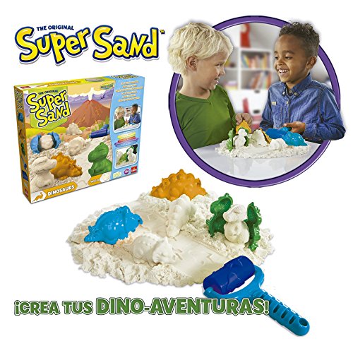 Super Sand Sand-83277 Dinosaurios, única (Goliath 1)