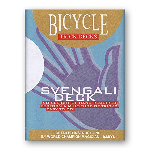 Svengali Deck Bicycle (Red) - Trick by Murphy's Magic