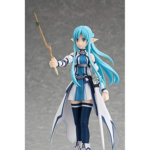 Sword Art Online Kirito Acción Modelo Animados Juego Personaje Modelo Estatua Figura Coleccionables Decoración 15 Cm- Regalos para Niños Y Amigos White