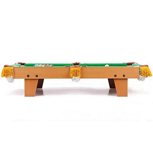 SYCHONG Mini Mesa De Billar Bola De Billar Inicio Conjuntos De Juegos Mesa De Billar Juguetes Infantiles De Madera De Billar, Billares Pequeños De Los Niños Educativos, El Interior del Hogar