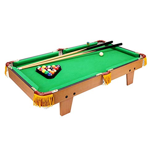 SYCHONG Mini Mesa De Billar Bola De Billar Inicio Conjuntos De Juegos Mesa De Billar Juguetes Infantiles De Madera De Billar, Billares Pequeños De Los Niños Educativos, El Interior del Hogar