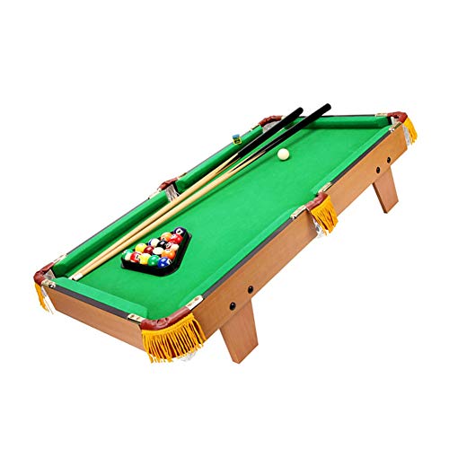 SYCHONG Mini Mesa De Billar Bola De Billar Inicio Conjuntos De Juegos Mesa De Billar Juguetes Infantiles De Madera De Billar, Billares Pequeños De Los Niños Educativos, El Interior del Hogar