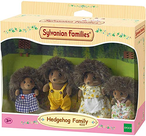 SYLVANIAN FAMILIES - 4018 - Familia Erizo+ - 4150 - Familia Conejo Chocolate