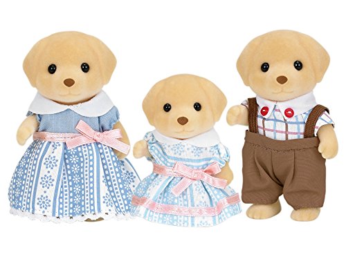 Sylvanian Families 5305 Labrador - Juego de 3 Figuras para casa de muñecas