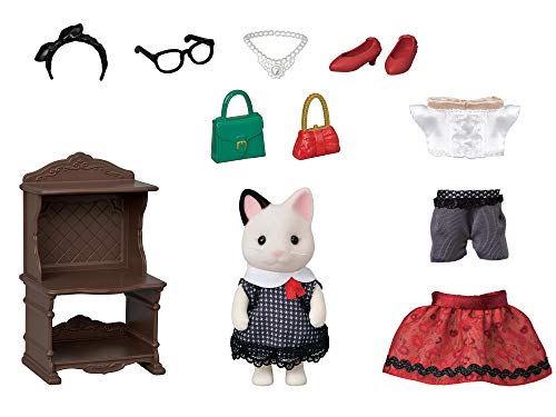 Sylvanian Families - 5462 - El maletín de moda de Felicia