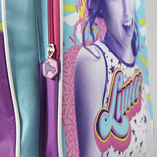 Takestop® - Mochila Soy Luna Disney para niños, para la escuela o guardería, diseño de cuadernos