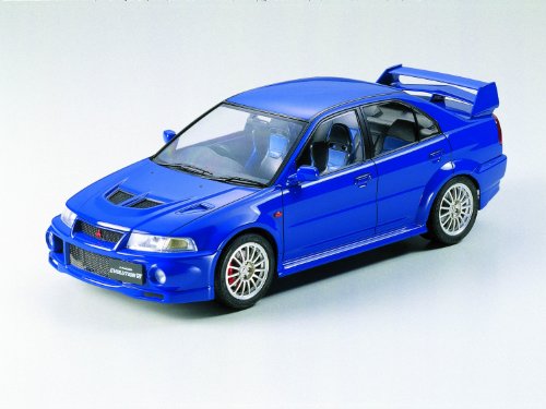 Tamiya 300024213 - Maqueta de coche Mitsubishi Lancer Evolution VI (escala 1:24)