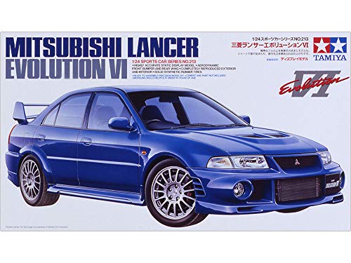 Tamiya 300024213 - Maqueta de coche Mitsubishi Lancer Evolution VI (escala 1:24)