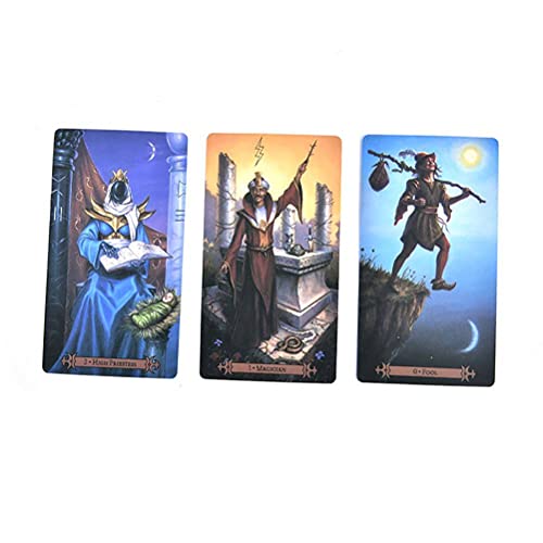 Tarjetas De Oracle del Tarot De Spellcaster Moderno con Bolsa De Terciopelo,Modern Spellcaster's Tarot Oracle Cards