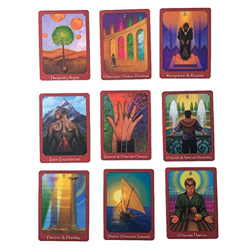 Tarjetas Tarots Psíquicos Tarjetas Oracle Divinación Divinación Entretenimiento Tabla Tablero Deck Games Fiesta Familia Regalo Tarjetas