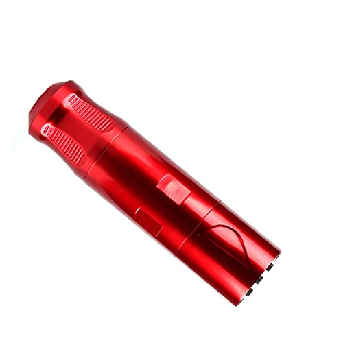 Tatuaje Máquina de Tatuaje inalámbrico Pluma de Tatuaje Potente Faulhaber Motor Conjunto Completo Agujas de Tatuaje (Color : Red)