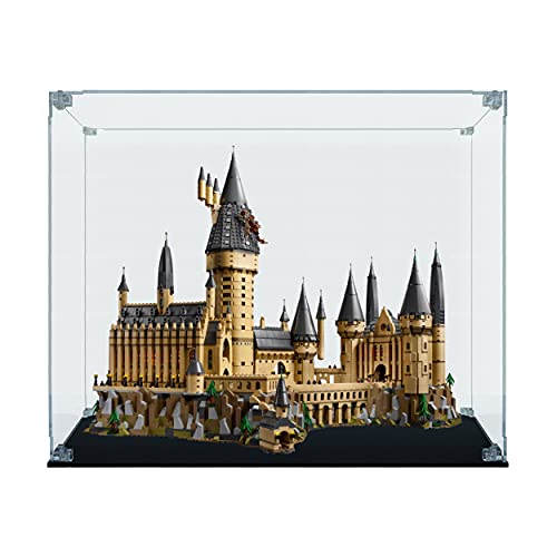 Teca de plexiglás – Arca® | Compatible con castillo de Hogwarts – Harry Potter Lego (71043) (Teca sin fondo)