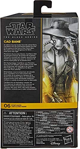 The Black Series - Star Wars: Clone Wars - CAD Bane - Ninguna cantera era demasiado peligrosa para Bane, si el precio es correcto!