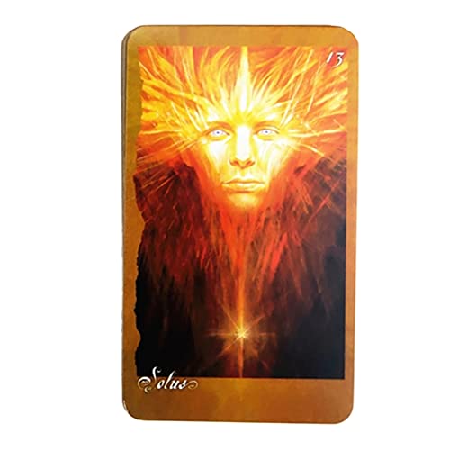 The Faeries 'Oracle Tarjetas Tarot Card Divination Fate Entertainment Tabla Tablero Deck Games Family Tarjetas de Juego,Type 1,Tarot Card