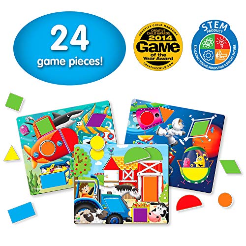 The Learning Journey 230145 Match It Fun with Shapes Puzzle Juego