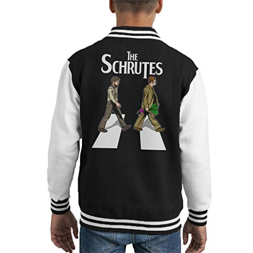 The Office US The Schrutes Classic Album Cover Kid's Varsity Jacket