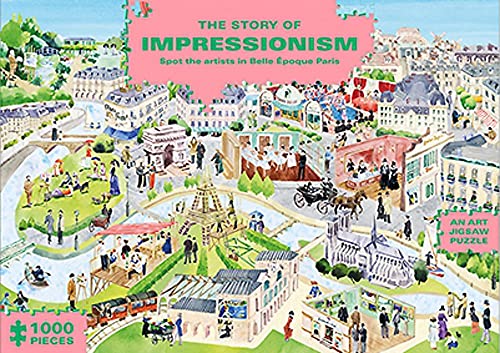 The Story of Impressionism (An Art Jigsaw Puzzle): Spot the Artists in Belle Epoque Paris: 1000-Piece Art History Jigsaw Puzzle