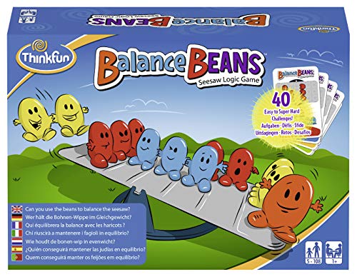 Think Fun- Balance Beans Juego de Habilidad (Ravensburger 76344)