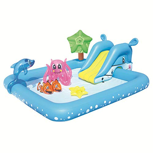 Thole Piscinas NiñOs Inflables NiñOs De Plastico Familia Hinchables Juegos Juguetes Jardin 239x206x86cm