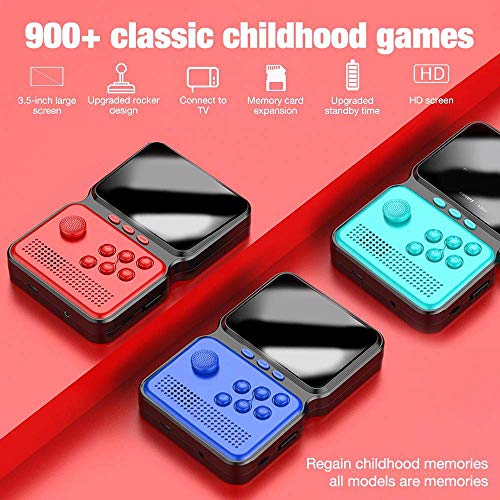 TIANYOU Game Console Handheld Fighting Upgrade 900 Retro Compatibilidad multi-SISTEMA/Rojo