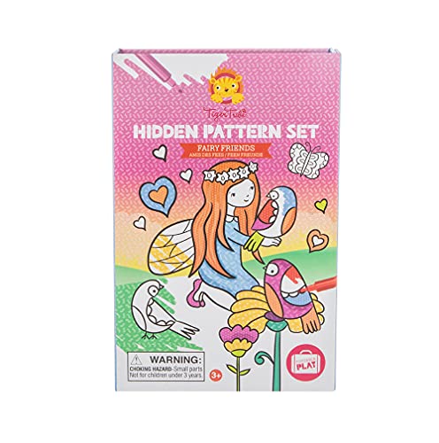 Tiger Tribe- Hidden Pattern Set/Fairy Friends Kits de Acuarelas, Multicolor (3760261)