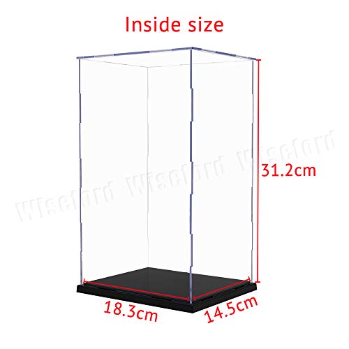 Tingacraft - Vitrina de Acrílico 183 x 145 x 312 mm para Figuras 30cm