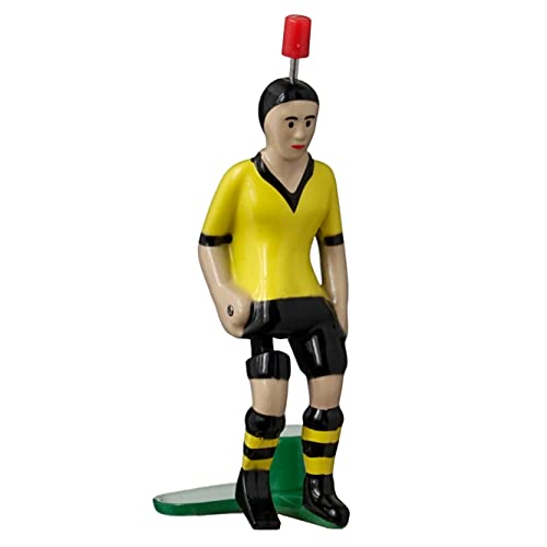 TIPP-KICK Top-Kicker Dortmund I Jugadores Originales para jóvenes y Mayores I Diviértase Jugando con Esta Figura de fútbol en Todos Nuestros futbolines I Accesorios I Camiseta Amarilla