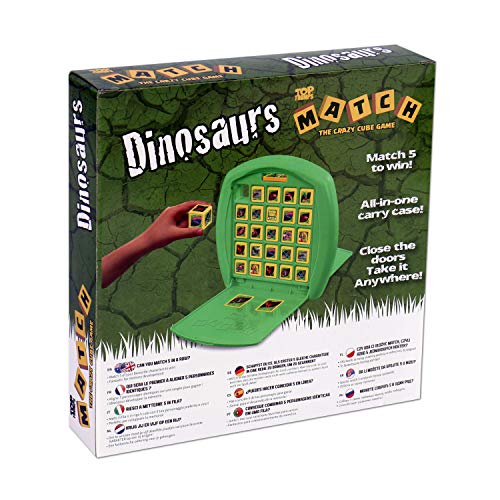 Top Trumps Juego de Mesa con Dinosaurios, Multicolor (Winning Moves 35804)