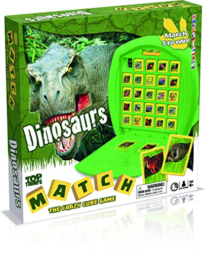 Top Trumps Juego de Mesa con Dinosaurios, Multicolor (Winning Moves 35804)