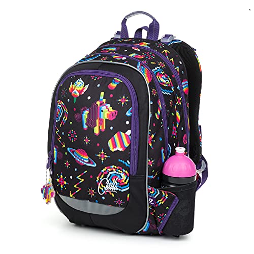 TOPGAL Mochila Galaxia Mochila Unicornio Niña 8 Años Bolsa Para Escuela Chicas Juveniles Jugadoras Mochila Niña Primaria Ligera Duradera Respirable Buena Para Espalda Sana De Su Hija