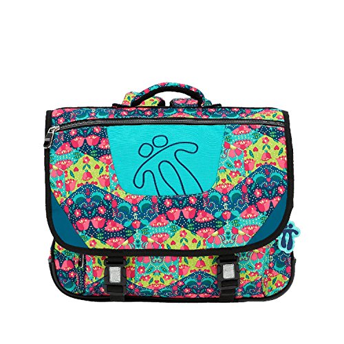 TOTTO Ma04Eco032-1810J-6Lt Mochila Escolar, Tijeras, Niña, Talla única, Multicolor