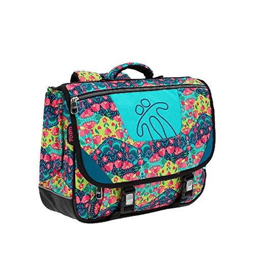 TOTTO Ma04Eco032-1810J-6Lt Mochila Escolar, Tijeras, Niña, Talla única, Multicolor