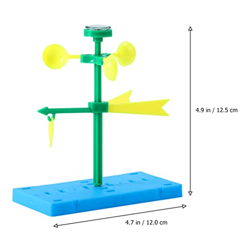 TOYANDONA Juguetes de La Estación Meteorológica para Niños DIY: 2 Sets Wind Vane Weather Lab Science Kit Educational Experiment Juguetes para Niños