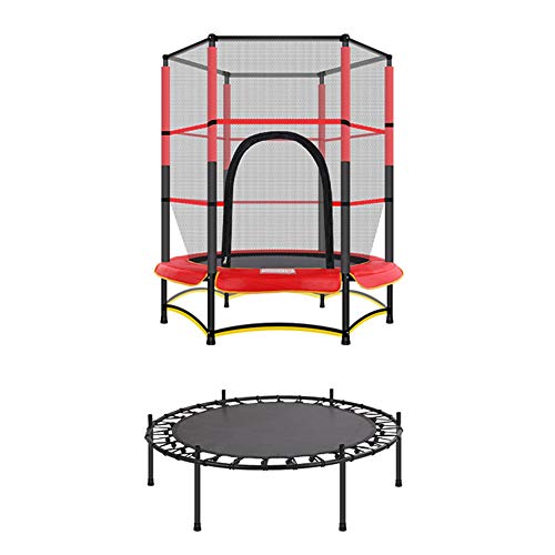 Trampolín de Niños Cama Elástica Portátil Red de Seguridad Mudo Antideslizante Y Transpirable Puede Soportar Peso 110 Libras Mini Trampolín Deportivo Apto para Niños