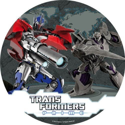 Transformers Optimus - Oblea personalizable para tarta, kit n.º 2 Cdc (1 oblea, tamaño folio A4 210 x 297 mm)