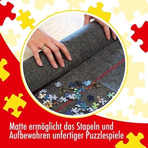 Trefl, 61440 - Alfombra Grande con Cierre de Velcro para Rompecabezas, 500-6000 Piezas, fácil de Guardar y Transportar