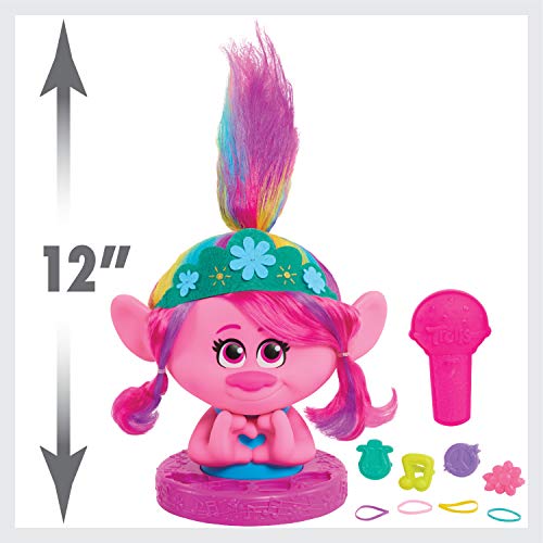 Trolls World Tour - Cabeza de Amapola, Multicolor