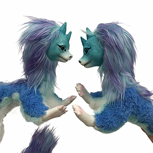 TTHH Disney Rainbow Sisu Dragón De Peluche De Juguete Raya Y El último Dragón Juguetes, Muñecos Kawaii De Peluche Suave Regalo De Cumpleaños A