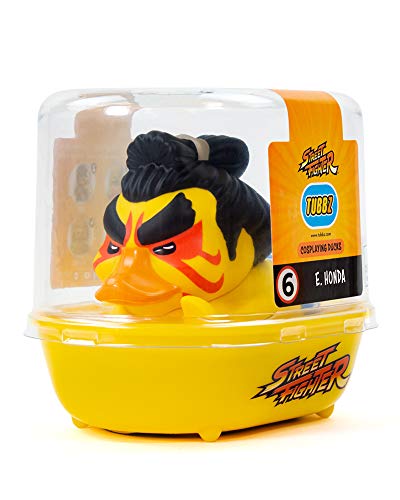 TUBBZ Street Fighter E. Honda Figurilla de Pato de Goma Coleccionable - Mercancía Oficial de Street Fighter - Edición Limitada Única